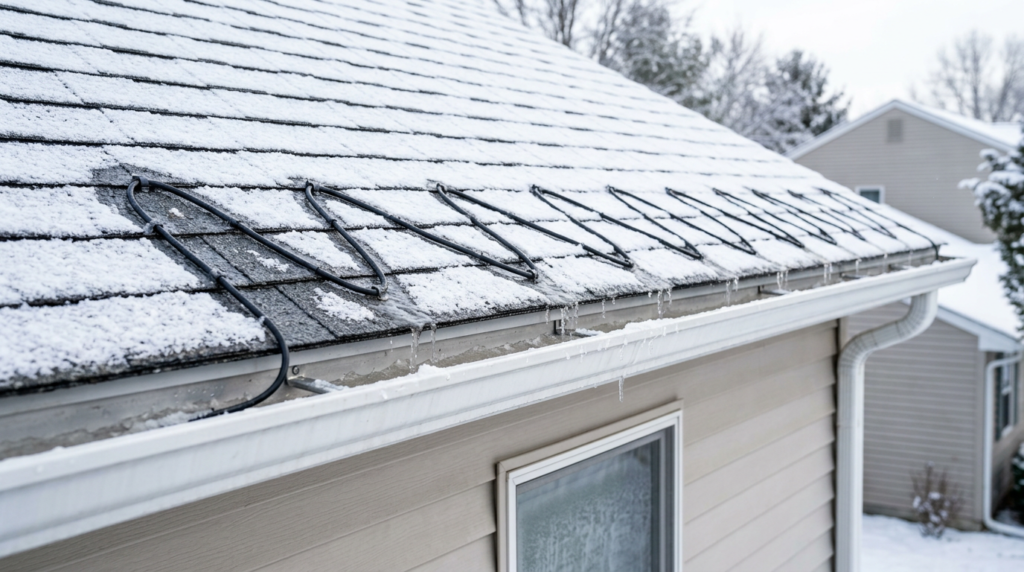 heated gutter cable